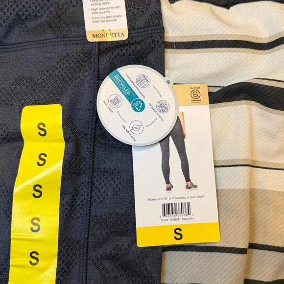 Mondetta Brushed Jacquard Leggings - Picture 3 of 5